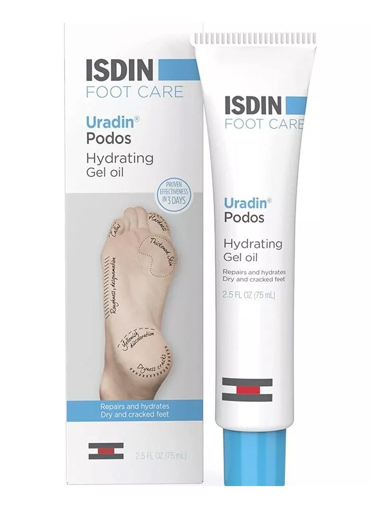 ISDIN Ureadin Foot Hydrating Gel Oil 75ml - Image 1