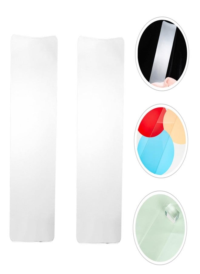 FOYTOKI Transparent Hair Highlighting Board Dye Paddle Hair Color Board Lightweight Non-Teeth Foil for Precise Coloring at Home and Salon - Image 5