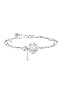 AWNL Women's Bracelet With Sterling Silver 18K White Gold Plated Gift For Ladies, Dark Sky Park Collection  - Image 1