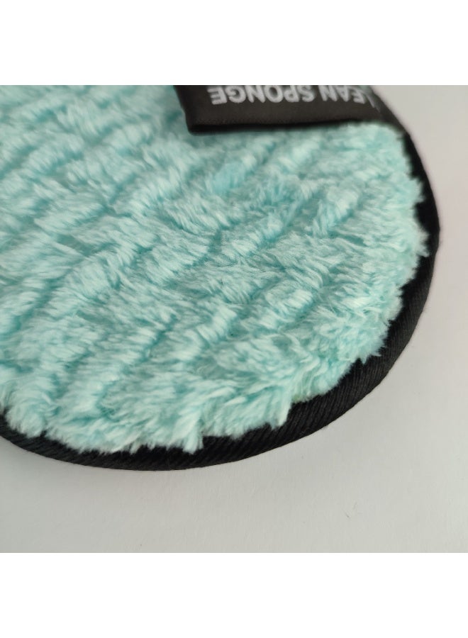 عرض 4 قطع إسفنجة إزالة الميك أب ميكروفايبر ناعمة وعالية الجودة - Image 4