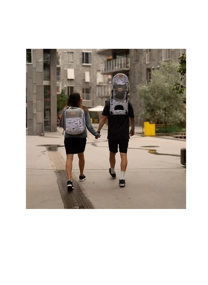 Minimeis - MiniMeis Universal Adult Backpack | 28 Liters | Compatible with Baby Shoulder Carriers | Daily Use | Travel | Hiking | Outdoor | Camping | Handwashable | Waterproof | Lightweight | Birch - Image 1
