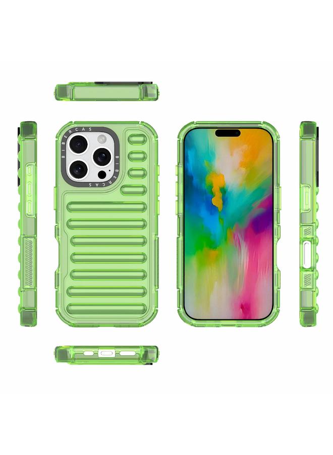 اس-توب جراب لهاتف iPhone 16 Pro، جراب هاتف هجين من البولي يوريثان الحراري عالي الشفافية مع وسادة هوائية من البولي كربونات - Image 2