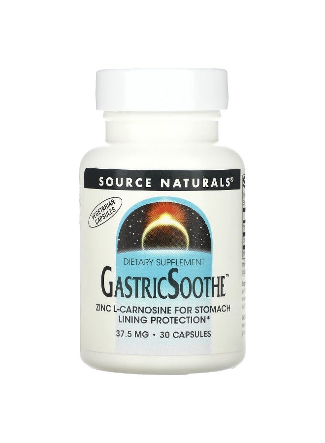 Source Naturals Source Naturals, GastricSoothe, 37.5 mg, 30 Capsules  - Image 1