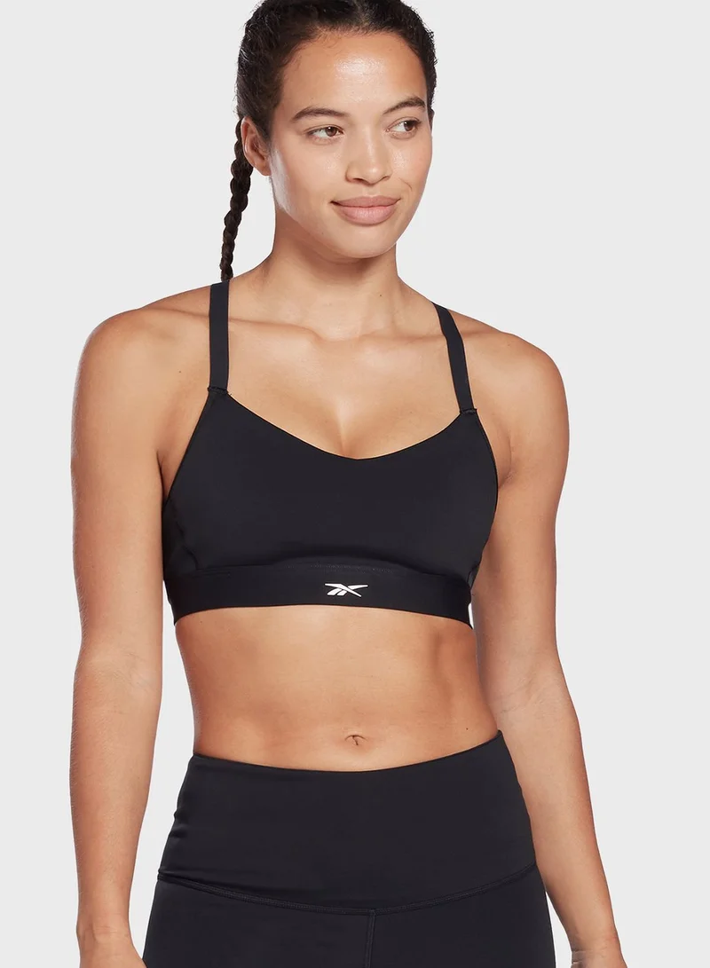 Reebok Lux Strappy Sports Bra
