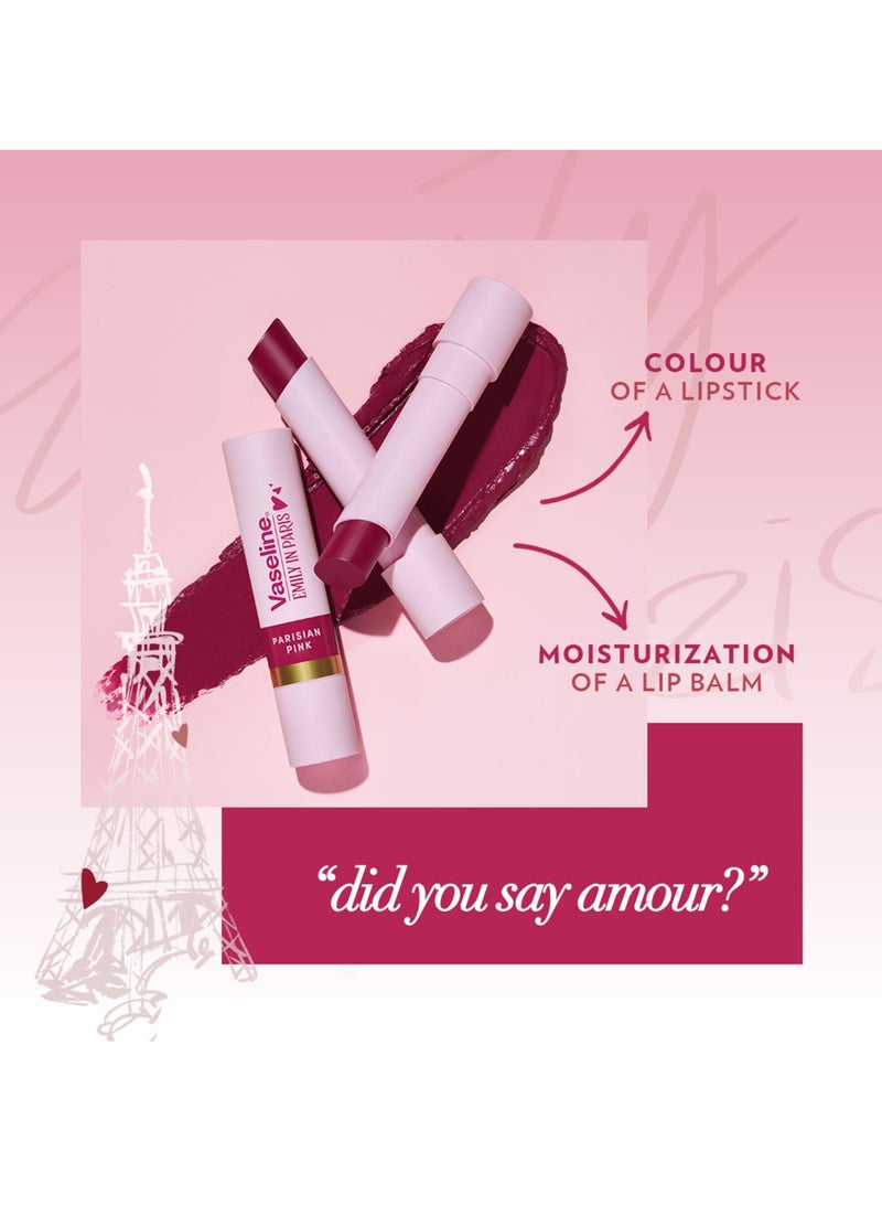 Vaseline شفاه إميلي في باريس باللون الوردي الباريسي - Image 5