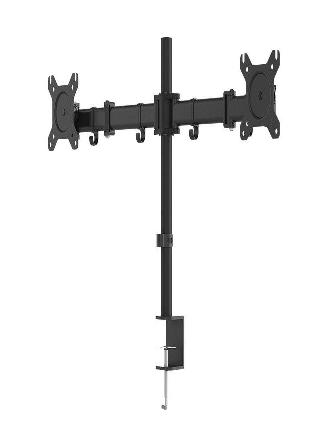 مونو برايس Monoprice Essential Dual Monitor Articulating Arm Desk Mount 17.6 LBS 27 inch
