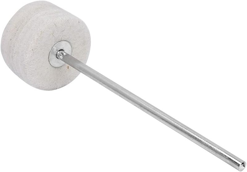 Stainless Steel Felt Pedal Hammer Beater Set, Classical Hammer Head Design, Durable Replacement Pads Included - Advanced Fine Felt, Professional Casting, Long - Lasting Use for - Image 2