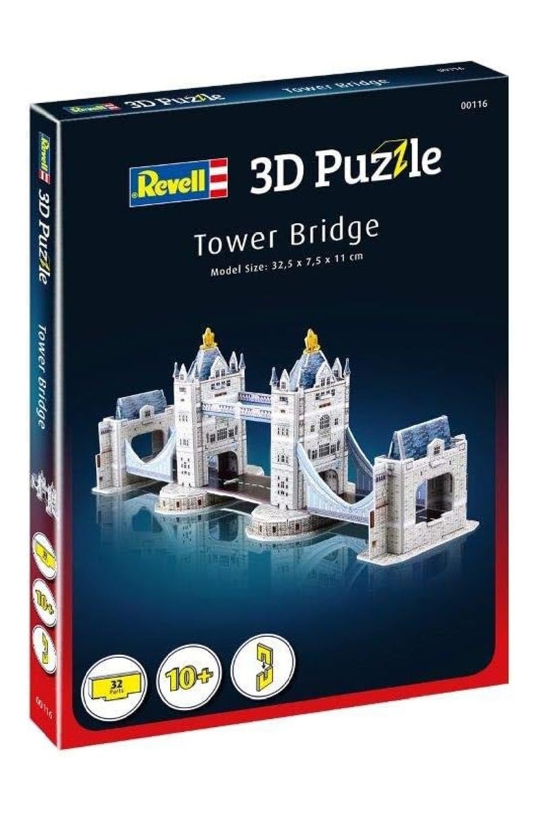 Revell 3D Puzzle Construction Kit - Tower Bridge - Image 2
