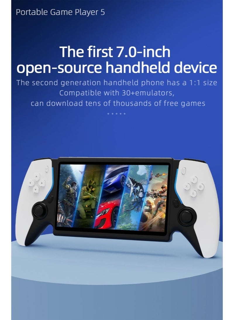 أنبيرنيك جهاز ألعاب محمول مفتوح المصدر PS5، آر كيد عالي الوضوح عابر للحدود، يدعم معارك لاعب ضد لاعب باستخدام وحدتي تحكم، 7.0 بوصة، 64 جيجابايت، رسومات عالية الوضوح - Image 2