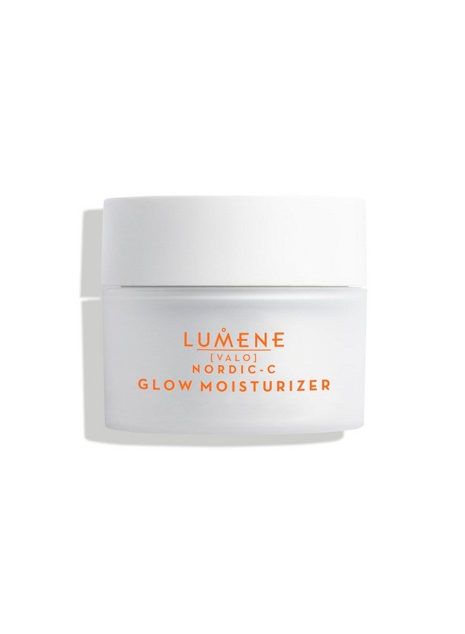 Lumene Nordicc [Valo] Glow Moisturizer Radiance Boosting Facial Moisturizer For Dry Skin Enriched With Hyaluronic Acid & Vitamin C To Visibly Brighten + Plump Skin 100% Vegan Skin Care (50 Ml) - Image 1