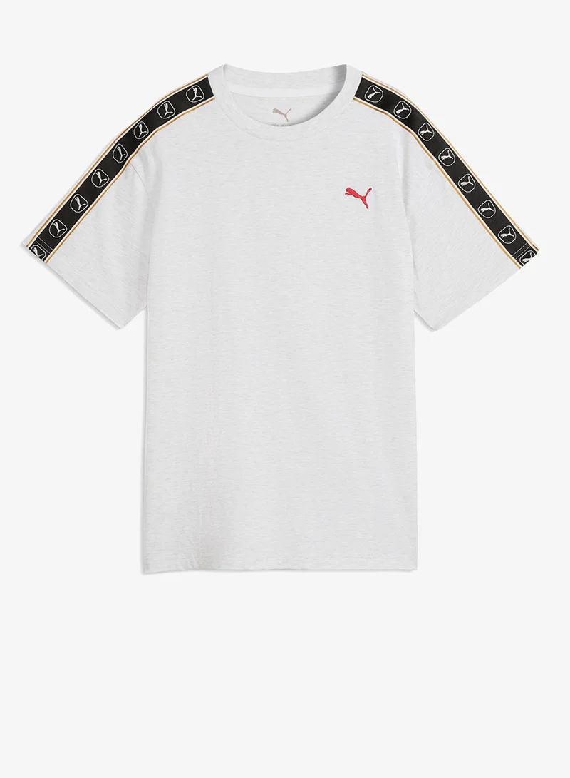 PUMA Youth Essential Elevated Tape Relaxed T-Shirt