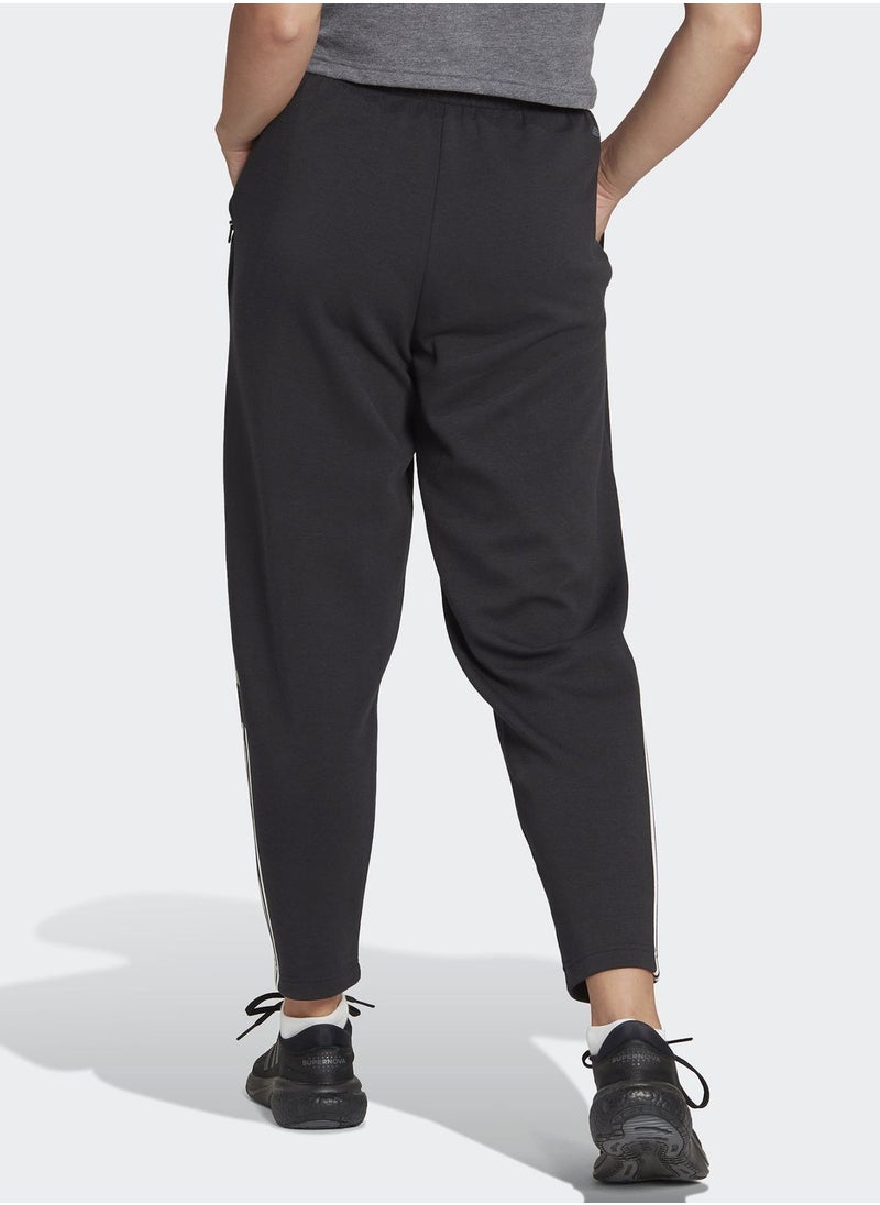 Adidas - Train Essentials Regular-Fit Cotton Training Joggers - Image 1