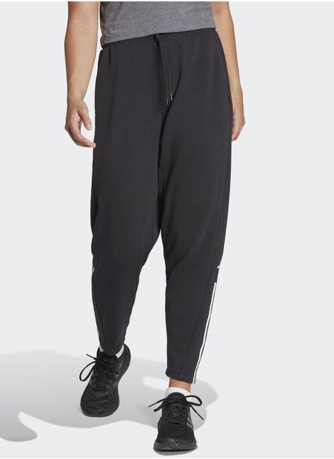 Train Essentials Regular-Fit Cotton Training Joggers
