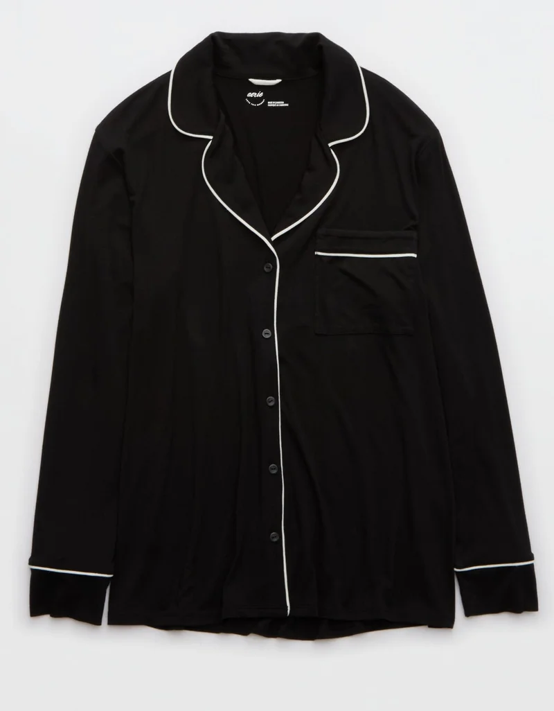 Aerie  Aerie Real Soft® Pajama Shirt for Women | Best Price UAE