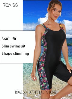 roaiss Women One Piece Backless Swimsuit Surf Clothes Swimwear Conservative Beachwear Bathing Suit Sports Suits Jumpsuit  - Image 4