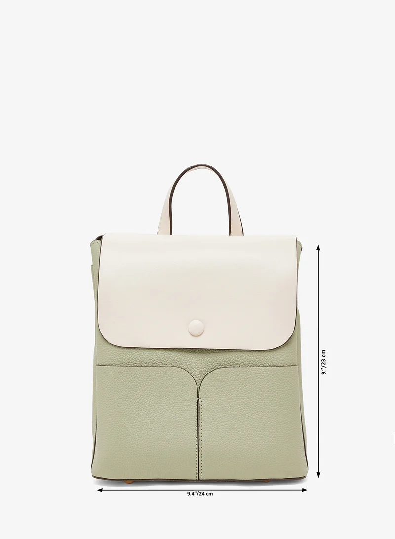 جينجر Roll Top Backpack
