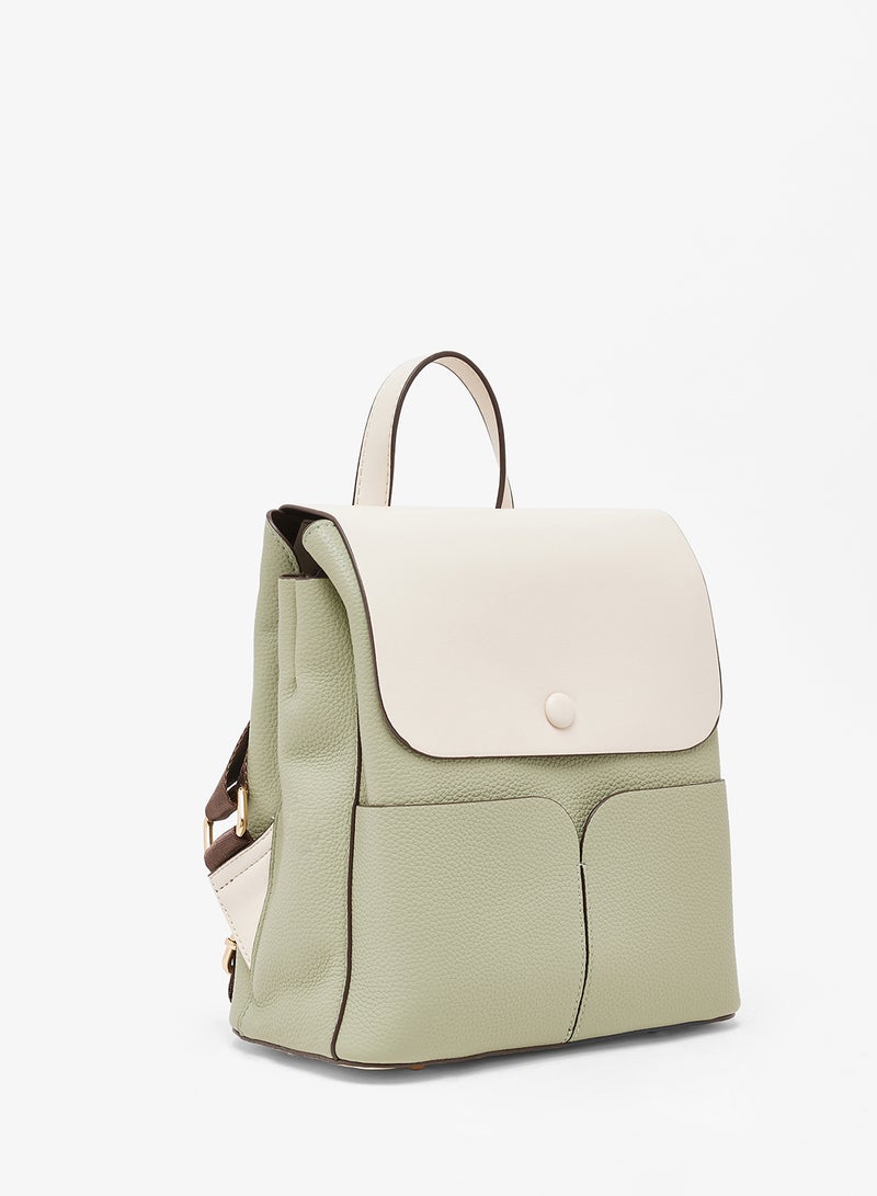 Ginger Roll Top Backpack - Image 3