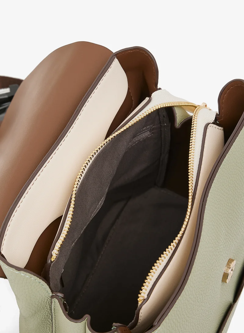 جينجر Roll Top Backpack