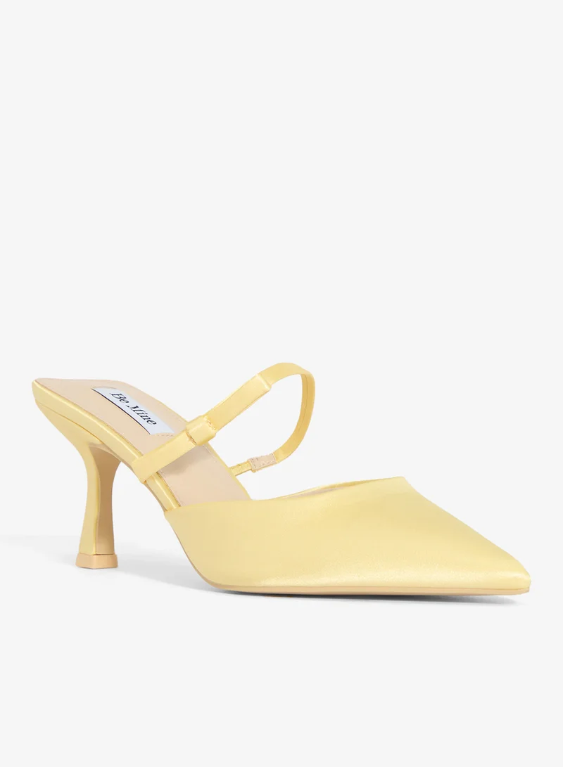 BE MINE Demina Mid Heeled Pumps