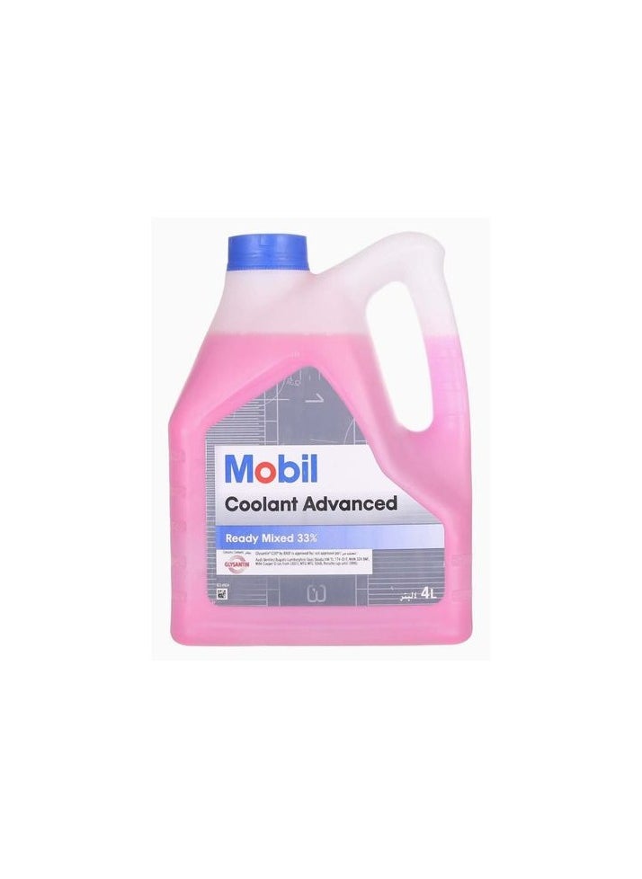 Mobil Mobil radiator coolant red 4L  - Image 1
