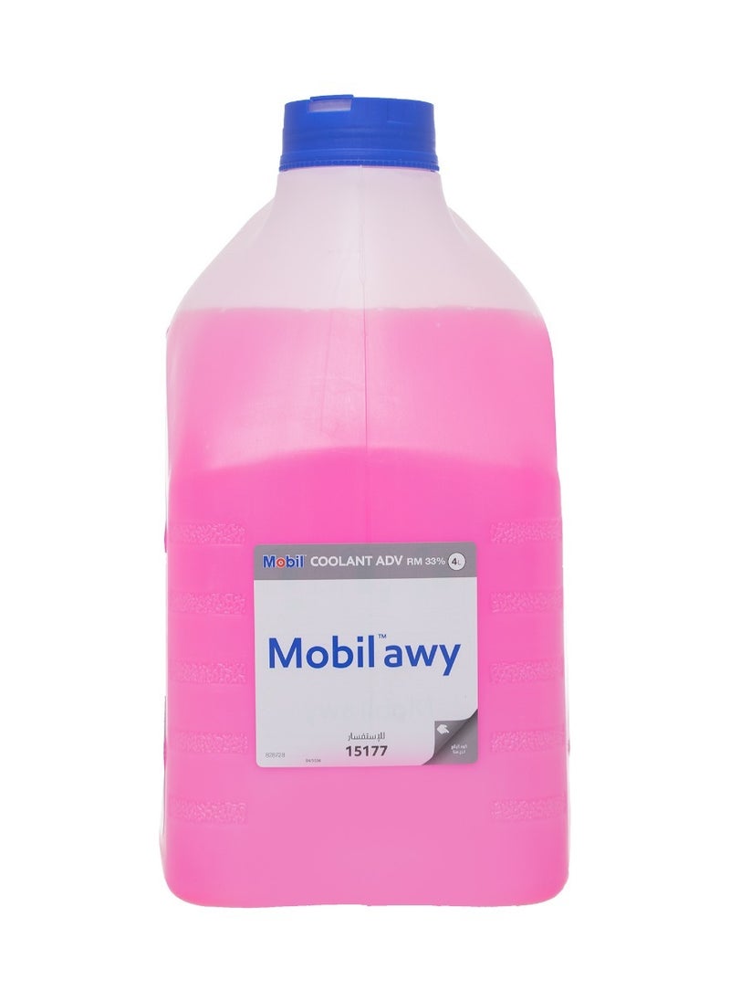 Mobil Mobil radiator coolant red 4L  - Image 3