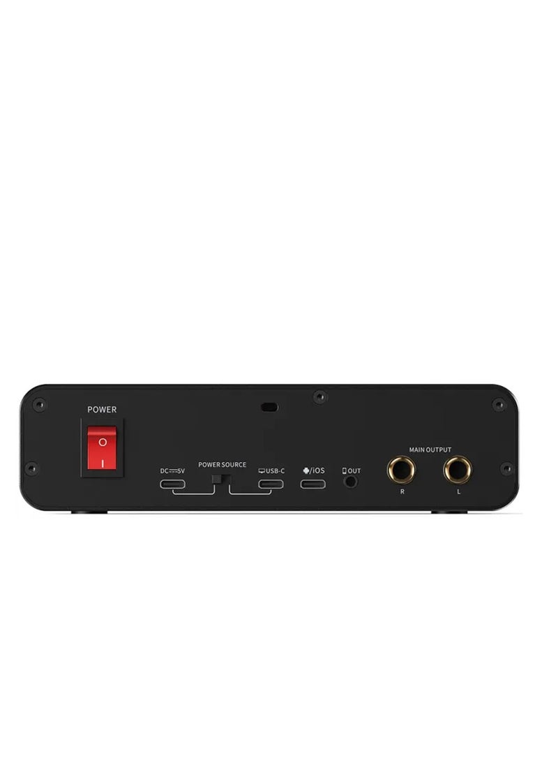 Maono PS22 Audio Interface for Recording, Music Production, Guitar (BLACK)