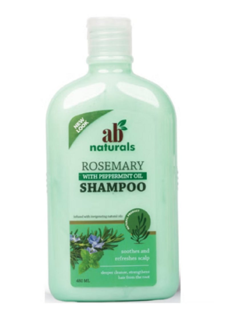Vaseline Rosemary With Peppermint Oil Shampoo 480ML 