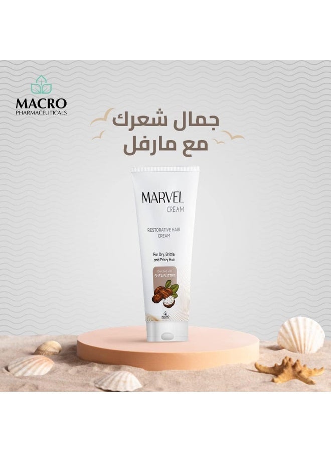Macro Marvel Cream Restorative Hair Cream With Shea Butter 100g - Image 2