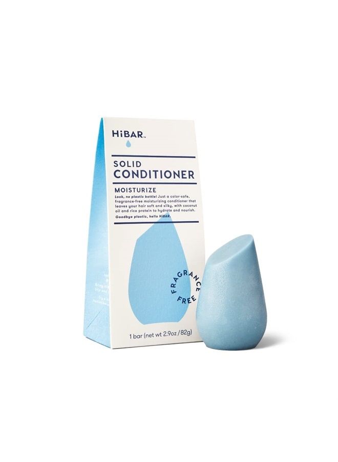HiBAR بلوك بلسم خالي من العطور، بلوك بلسم خالي من الكبريتات، بلوك بلسم صديق للبيئة، عناية طبيعية بالشعر، خالي من البلاستيك، حجم سفر، آمن للألوان، صديق للبيئة، صفر نفايات - Image 1