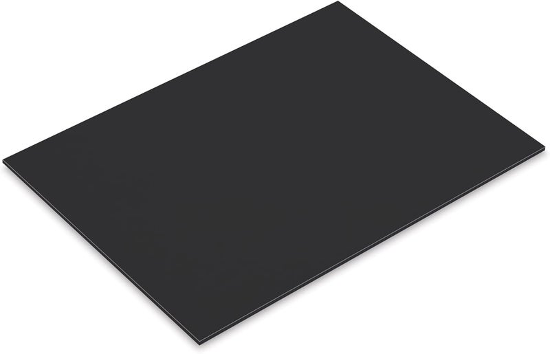 Dark Premium Mounted Art Board, Size: 18 x 24, Color: Black, Grade/Grit: 400
