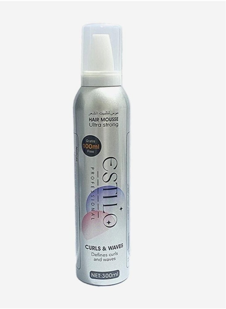 Hair Mousse Ultra Strong Curls and Waves 300 ml