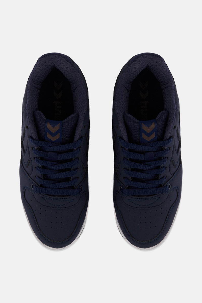 Hummel Kids Boy St Power Play Lace Up Training Shoes, Navy - Image 3