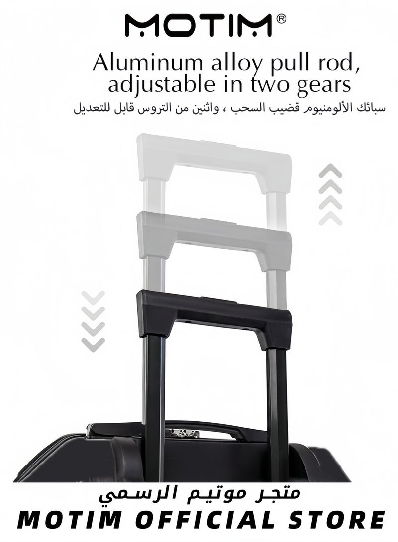 Motim Travel Luggage Carry-On Luggage Kid's Luggage 20 inch Small Luggage with Spinning Wheels Cartoon Suitcase - Image 3