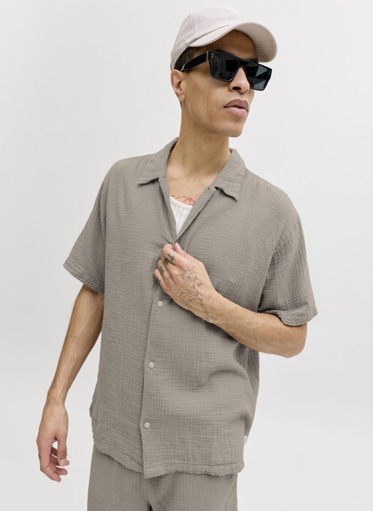 JACK & JONES Casual Short Sleeve Shirt - Image 3
