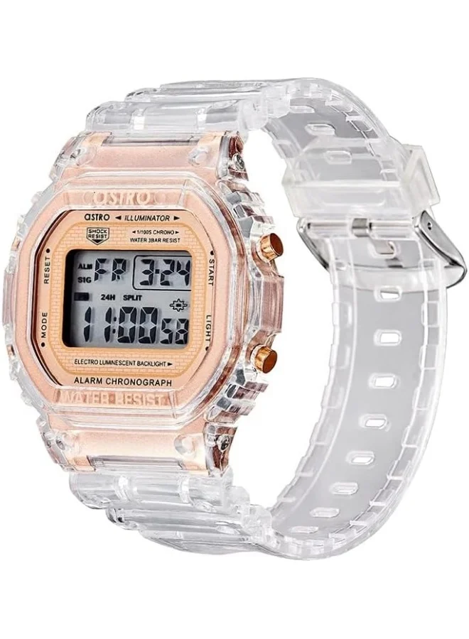 ASTRO Kids Quartz Movement Watch, Digital Display And Polyurethane Strap