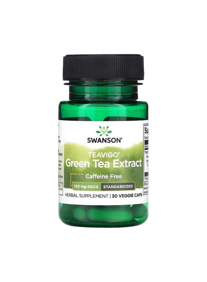 SWANSON Teavigo Green Tea Extract , 150 mg , 30 Veggie Caps