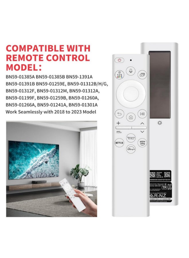 1pcs BN59-01391A Voice Rechargeable Solar Cell Remote Control TM2280E RMCSPB1EP1 For Samsung 2021-2022 Neo QLED TV Q70T Q80T Q90T - Image 3