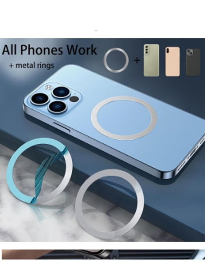 Magsafe Car Holder, Car Phone Magnet Air Vent Magnetic Car Mobile Holder Rotatable Car Mount Fit - Image 2