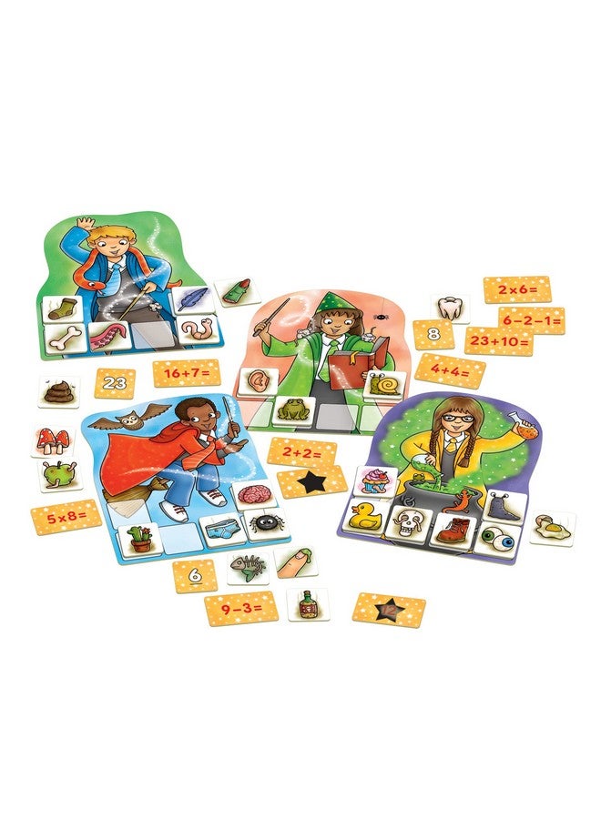 Orchard Toys Moose Games Magic Maths Game. an exciting and spellbinding Math Game. for Ages 5-7 and for 2-4 Players - Image 2