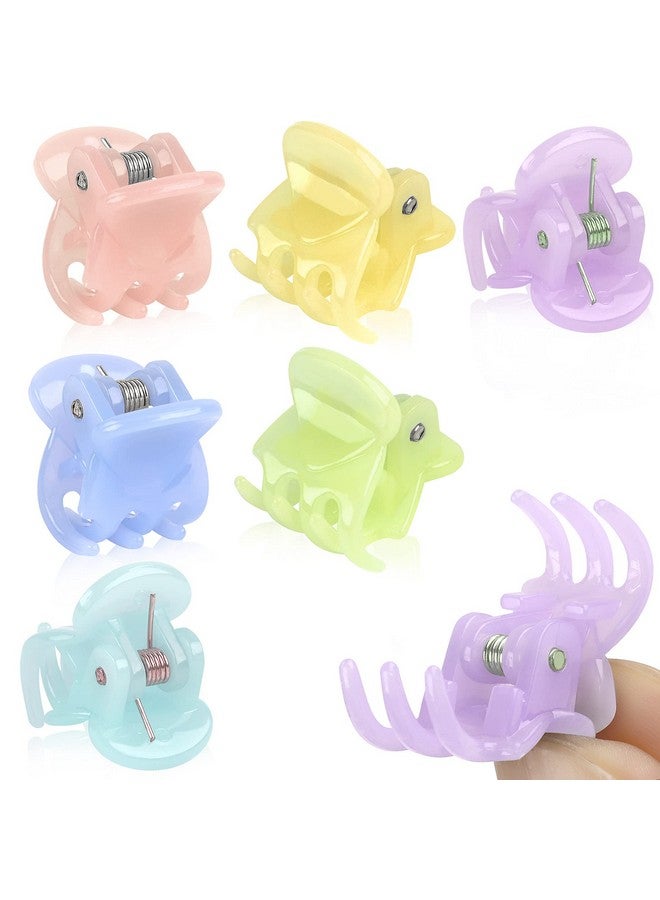 JANYUN 48 Pcs Small Mini Hair Claw Clips Hair Clamps For Women Girl'S Hair (Colorful) - Image 3