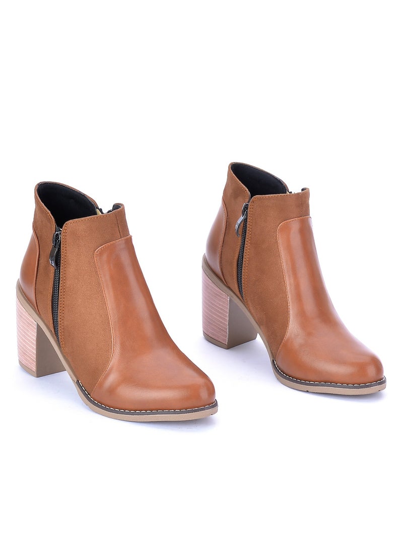 Run  - Ankle boot leather & suede-Havan - Image 1