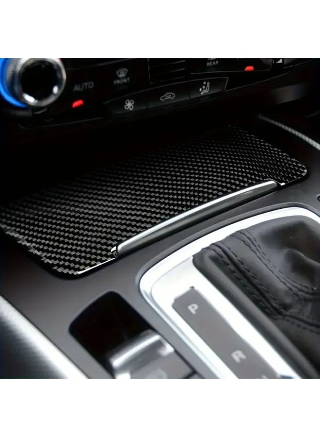 J 9 4 1 Carbon Fiber Lighter Panel Decorative Sticker For Audi A4 A5 Q5 2009 2017 - Image 1