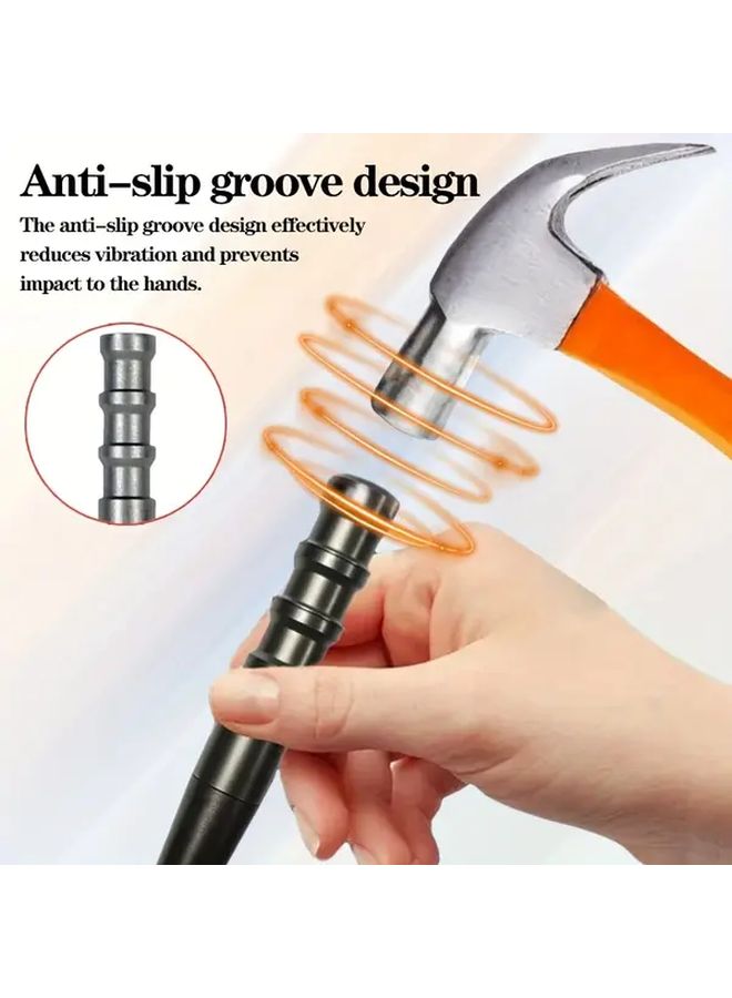 Manual Punch 8cm 3 15 Inch Anti Slip Groove Design For Wood Iron Aluminum - Image 4