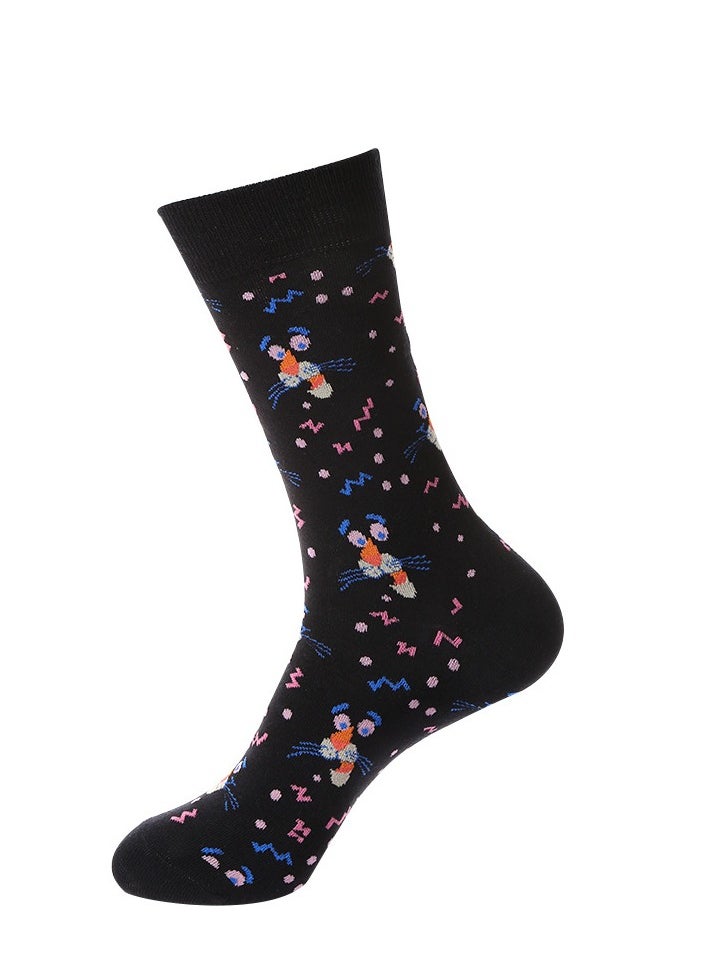 Generic - Unisex Absorb Sweat and Deodorize Socks 3 Pairs High Quality Socks One Size Fits All - Image 1