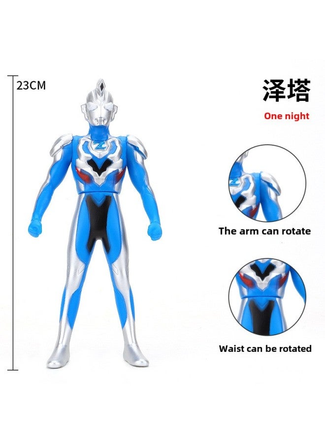 23cm Soft Glue Altman Suit Boys Birthday Gift Obdiga Jade Movable Toys Wholesale-Color:33. Zeta - Image 1
