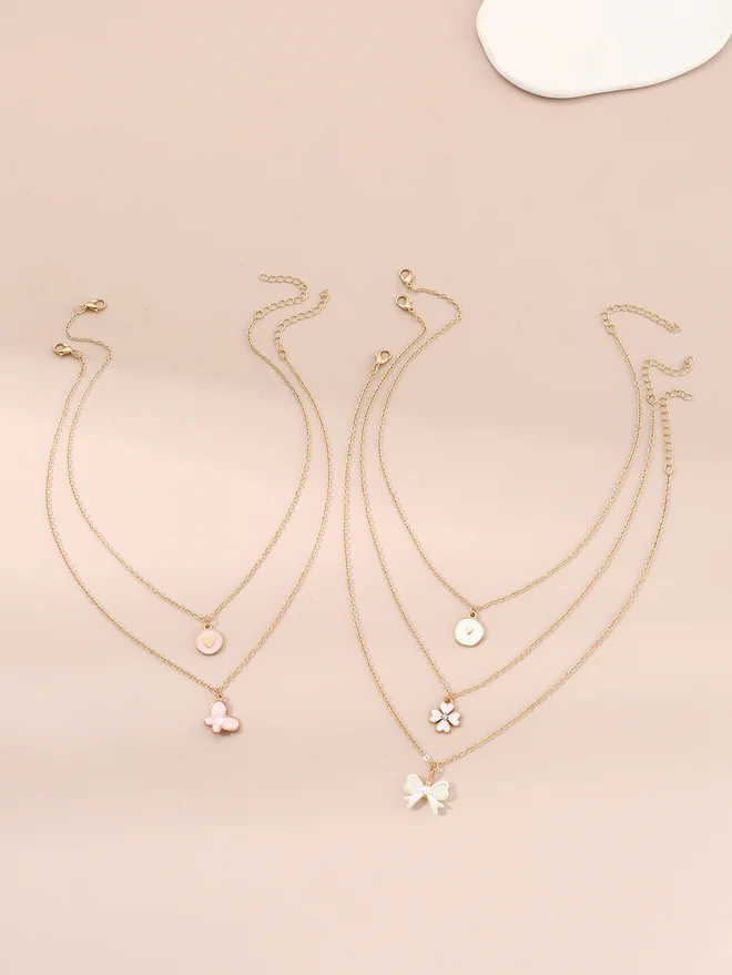 Take Two Take Two Set of 2 - Assorted Pendant Necklace