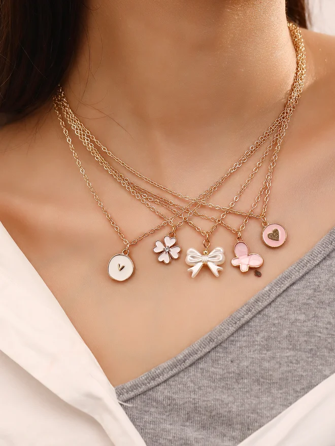 Take Two Take Two Set of 2 - Assorted Pendant Necklace