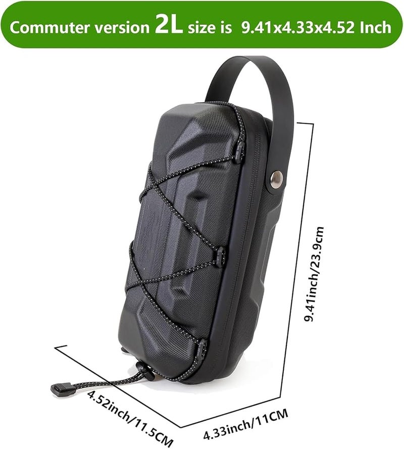 NALACAL Electric Scooter Bag, Waterproof Handlebar Storage Bag with Multicolor Drawstrings, 2L Large Capacity for Scooters, Bikes, Segway Ninebot, and NIU - Image 5