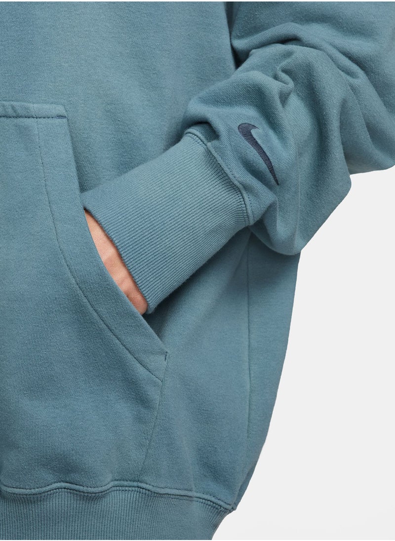 Nike - Nsw Fleece Over-Sized Hoodie - Image 1