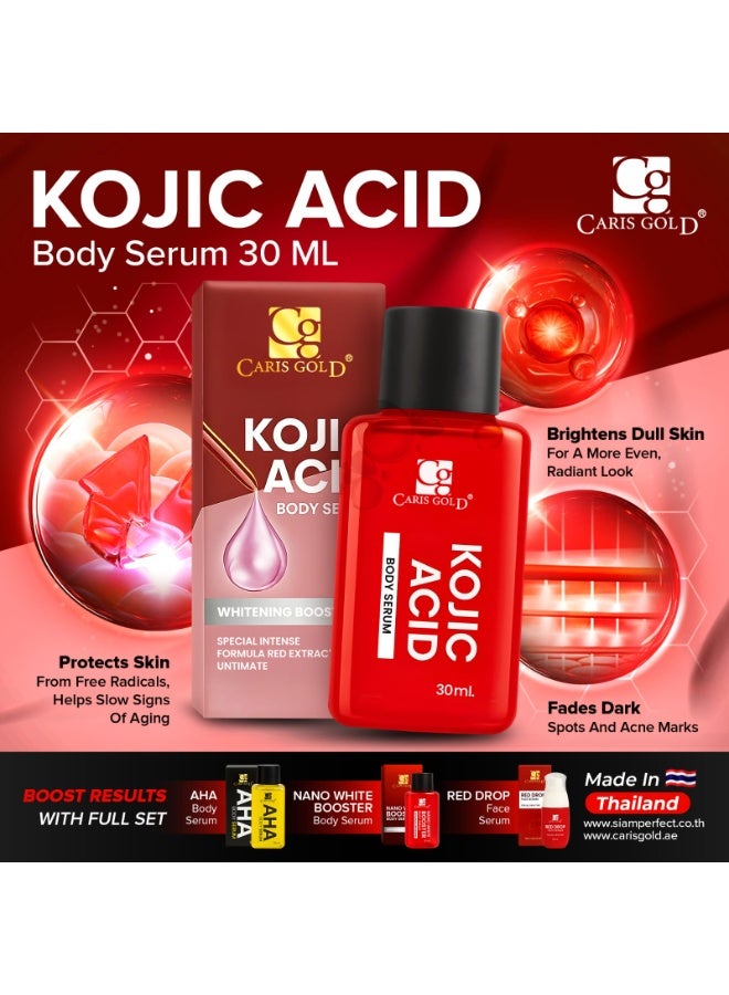Caris Gold Kojic Acid Body Serum 30ml - Image 3
